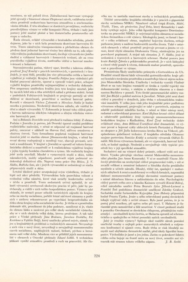 J. B. Svrček, Výtvarné umění moravských krajů, Výtvarné umění III, 1953, č. 2, s. 224.